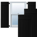 Black Composite Board-n-Batten Shutters (Per Pair) G789078