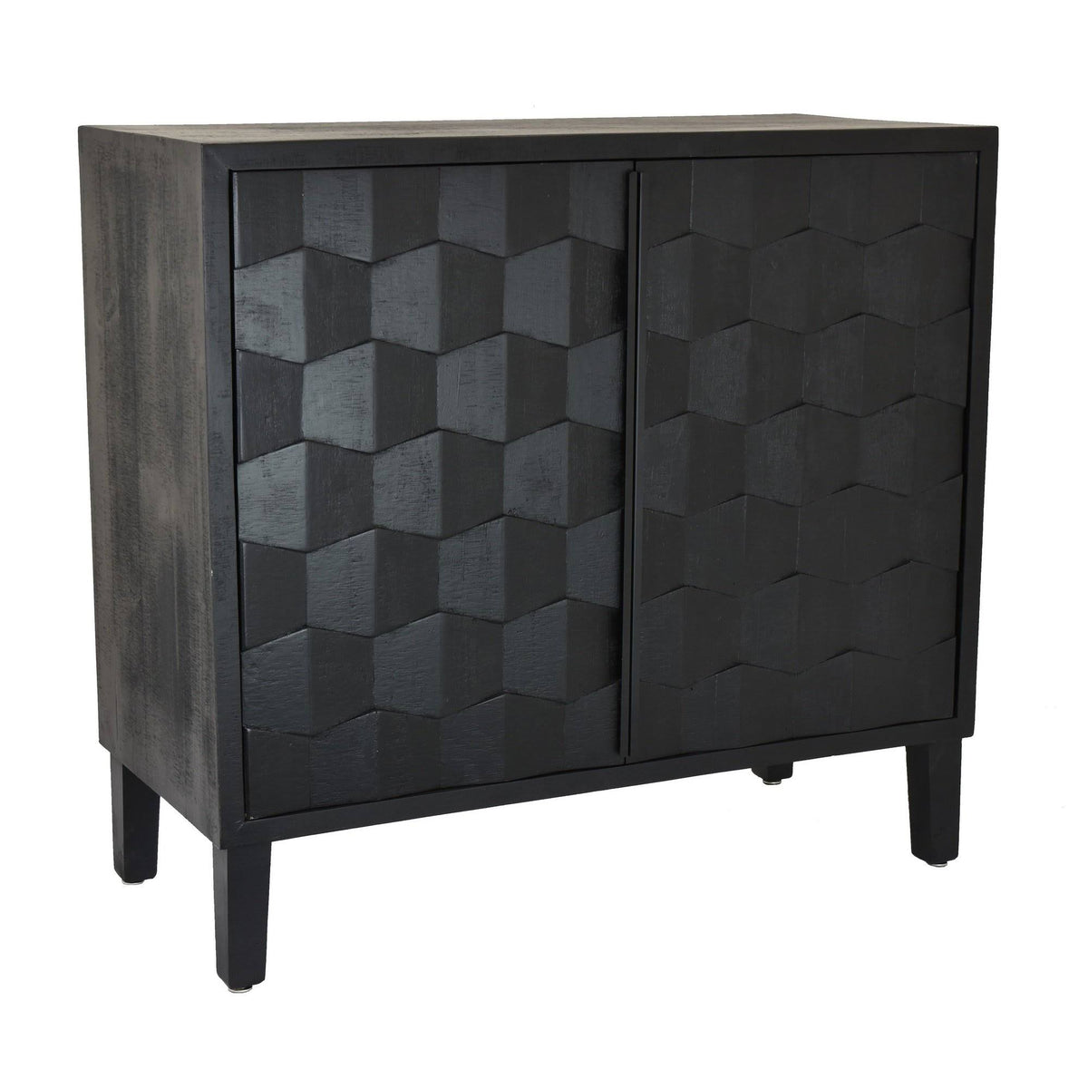 Charcoal Gray Two Door Accent Cabinet J779171