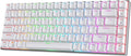 84 Keys Triple Mode Hot Swappable Mechanical Keyboard with Aluminum Frame V6171