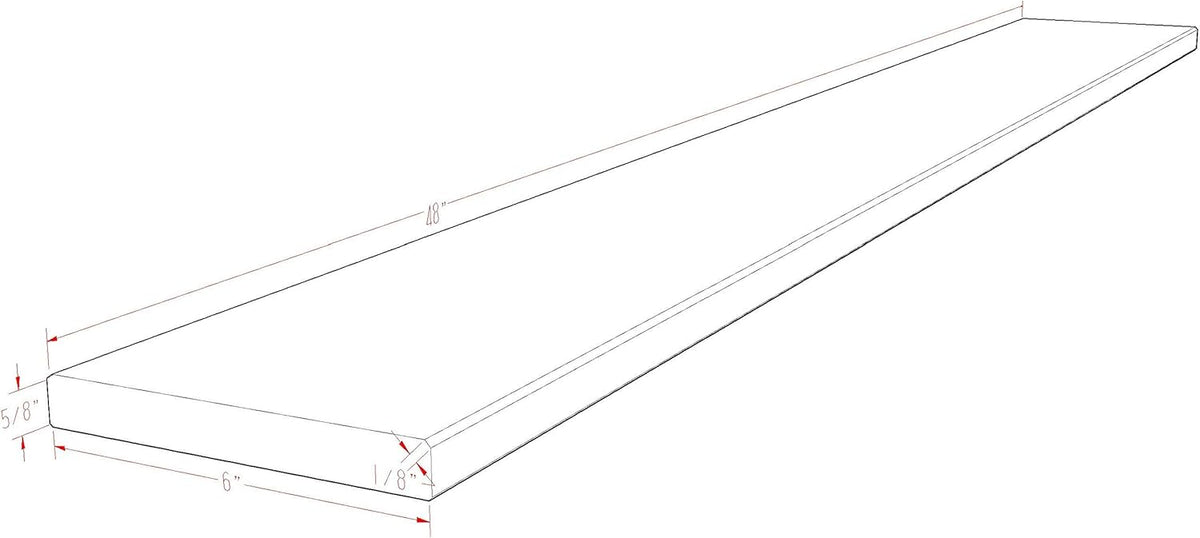 Marble Threshold Polished 6 x 48 C994