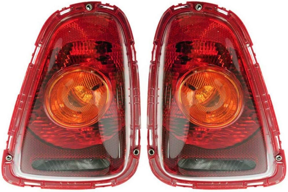 Tail Light Assembly Pair with Amber Lens A165292