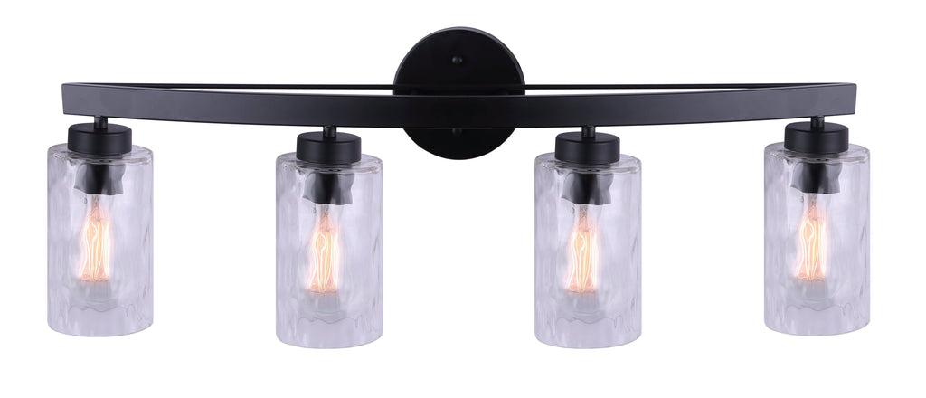 Black 4 Light Vanity X651040