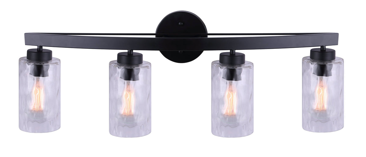 Black 4 Light Vanity X651040
