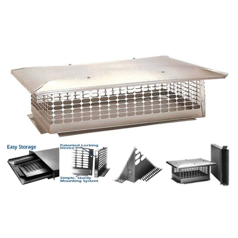 Fixed Stainless Steel Chimney Cap N9112