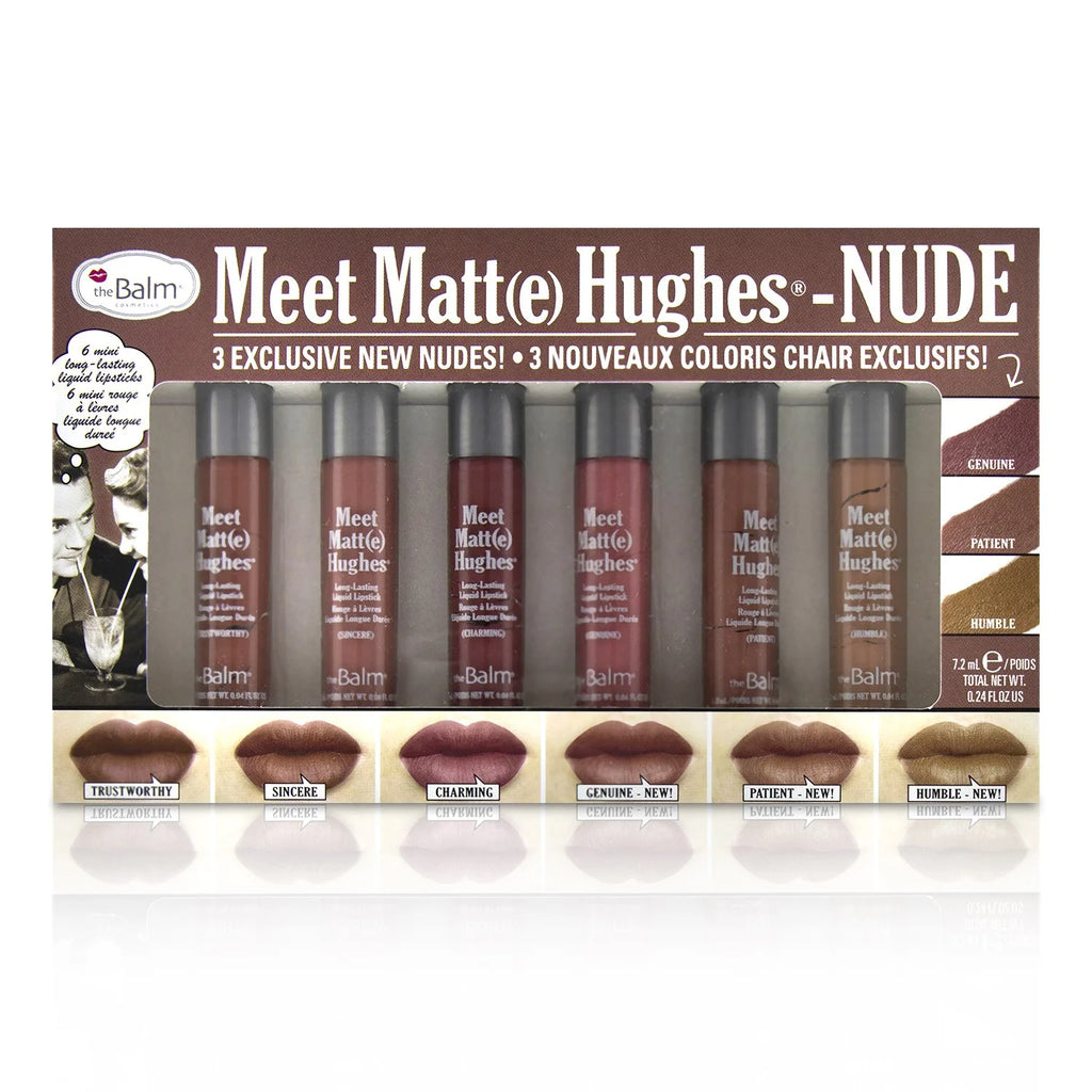 6 Mini Long Lasting Liquid Lipsticks Kit J434650