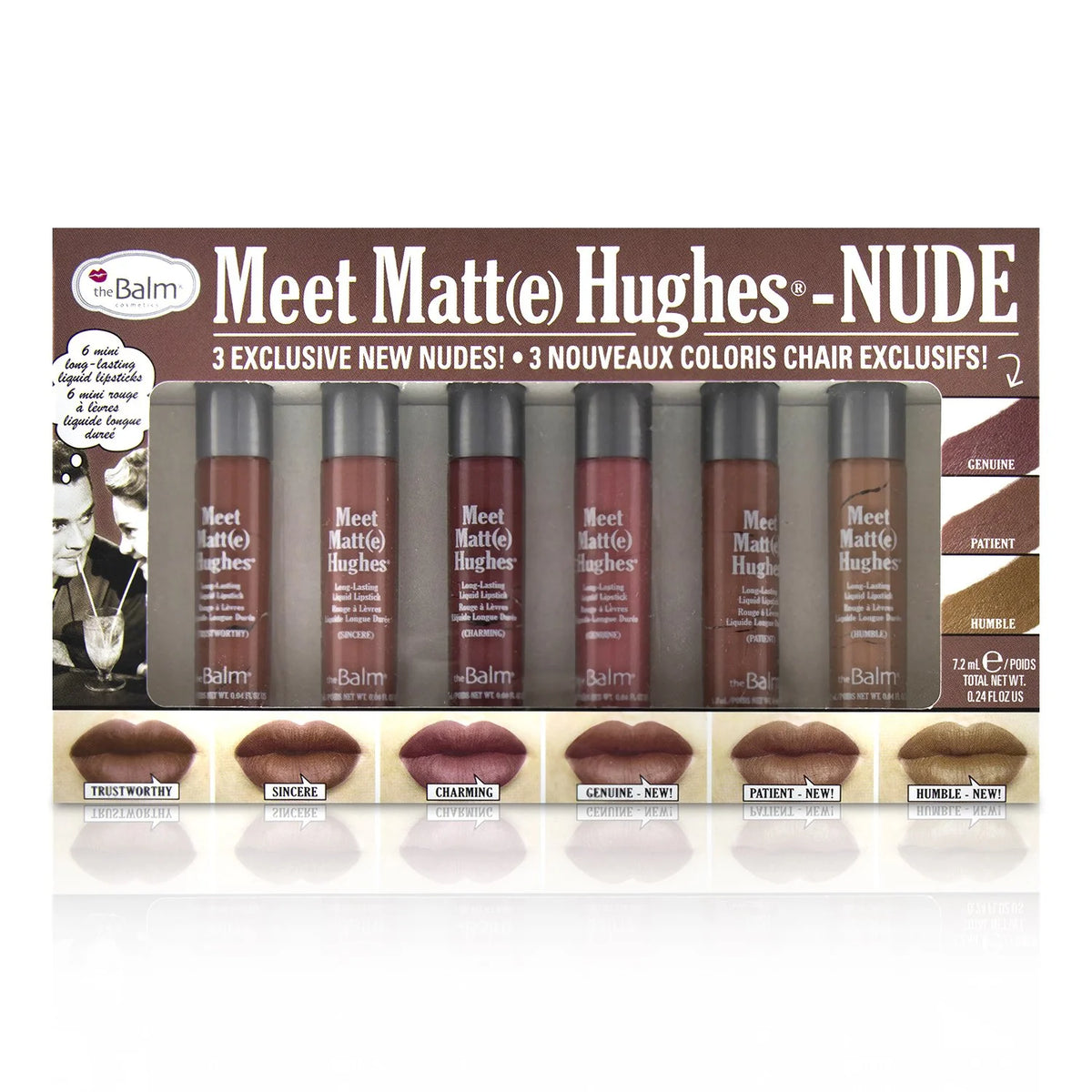 6 Mini Long Lasting Liquid Lipsticks Kit J434650