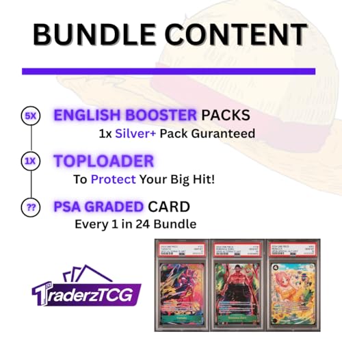 One Piece TCG English Booster Pack Bundle – 5 Pack English P926914