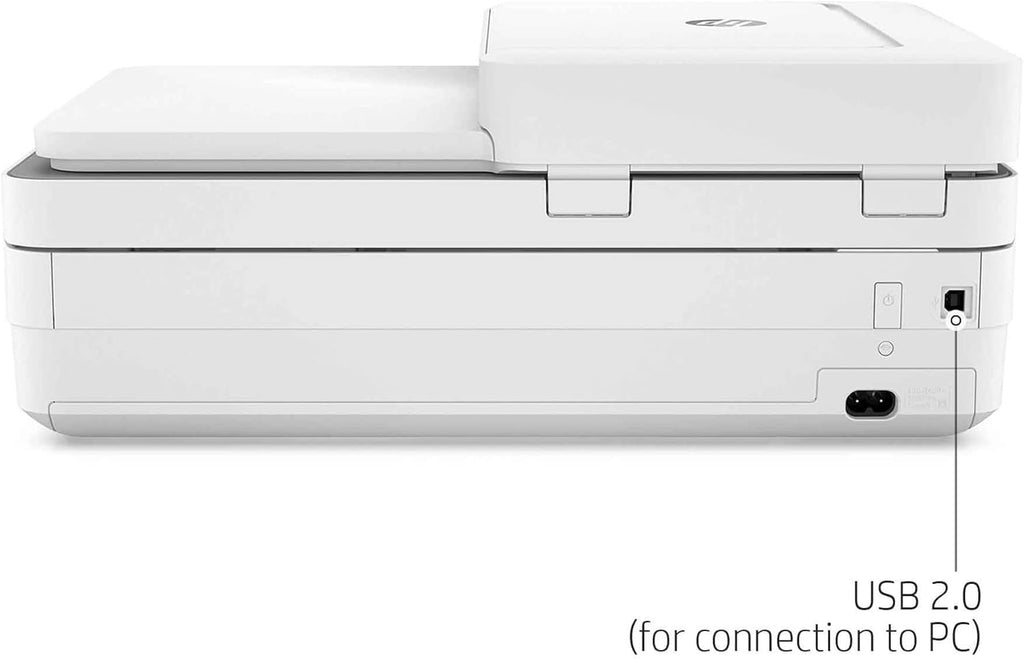 White Wireless Color Inkjet All-in-One Printer M7893