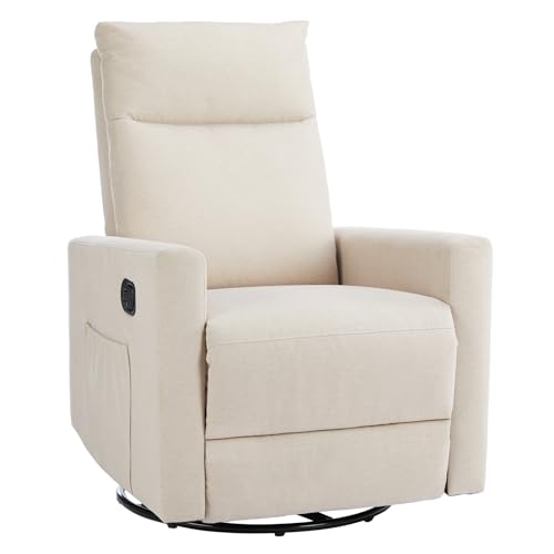 Light Grey Massage Recliner Chair with Lumbar Support S1757