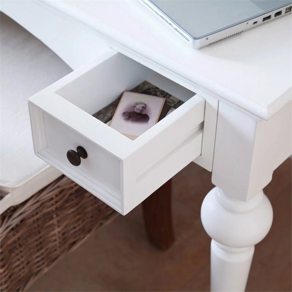 Secretary Desk in Pure White Z330