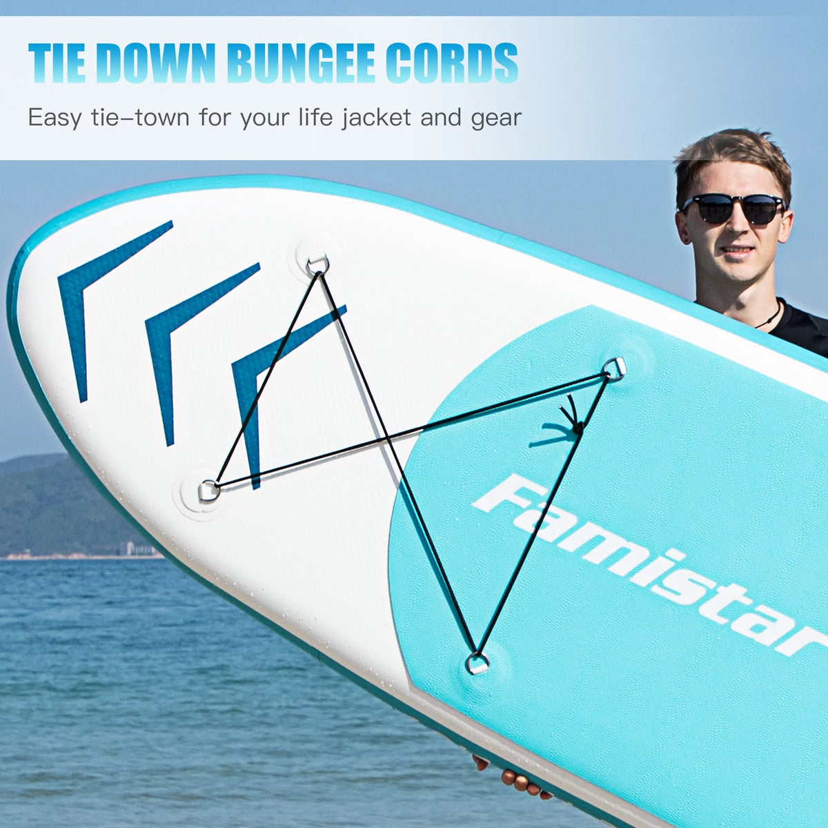 Inflatable Stand Up Paddle Board with Paddle Pump and Backpack Y557