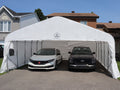 Double Car Shelter 18 ft x 20 ft E5123