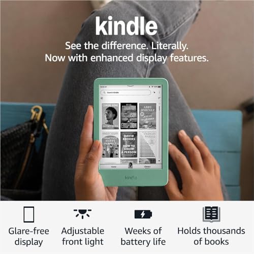 16 GB Kindle with Glare-Free Display and Adjustable Front Light E601861