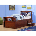 6 Drawer Twin Storage Bed Q74196
