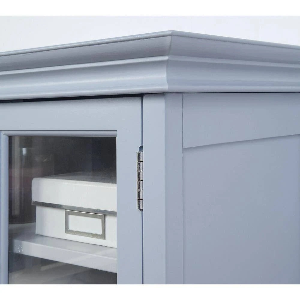 4-Door Tall Cabinet in Dove Grey J99738