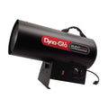 Black Portable Forced Air Propane Heater Y327610