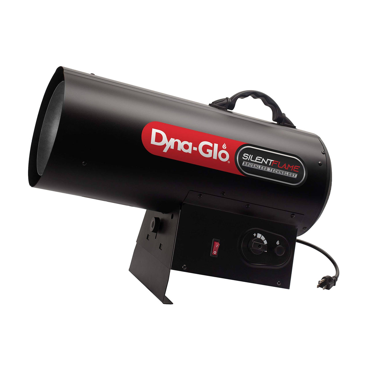 Black Portable Forced Air Propane Heater Y327610