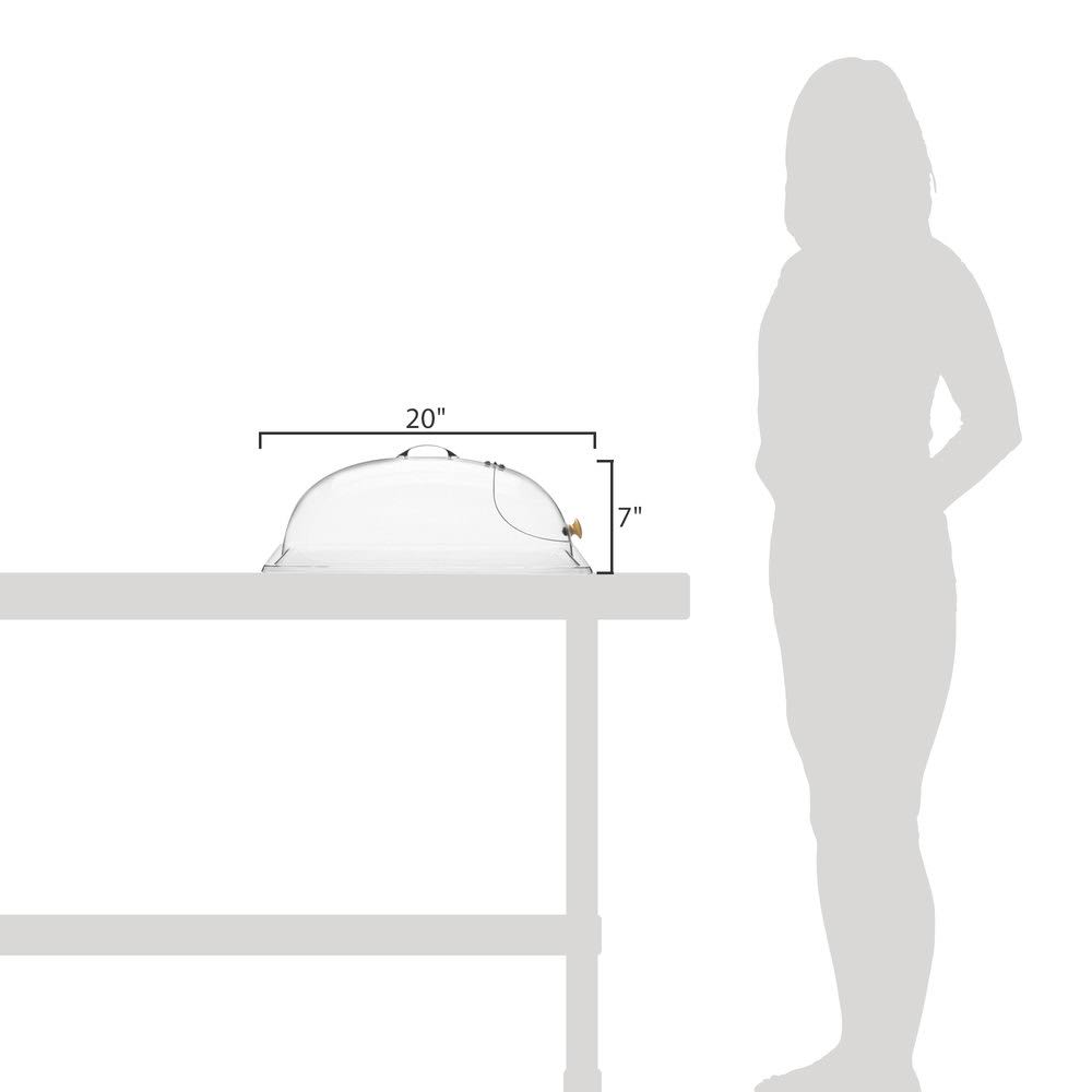 12 in x 20 in Dome Cover K608