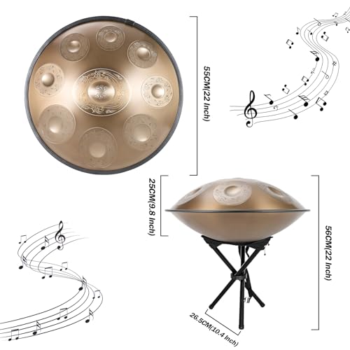 10 Notes 22 Inch Handpan Drum L672