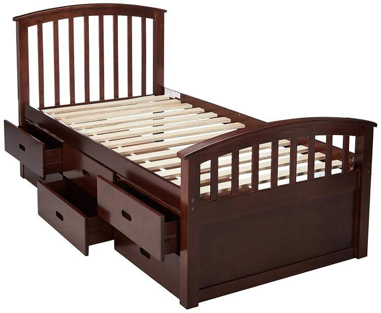 6 Drawer Twin Storage Bed Q74196