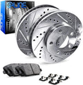 Rear Ceramic Brake Pads and Rotors Kit K467