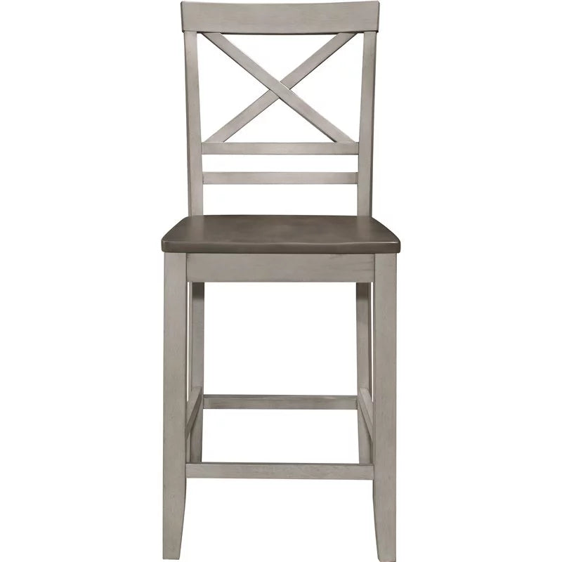 5-Piece Dining Table and 4 Counter Height Chair Set O69706