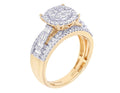 10K Yellow Gold Diamond Engagement Ring T312