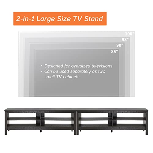 White 6 Cubby Wood TV Stand Y249229