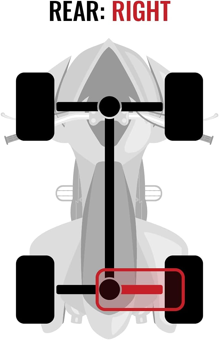 Can-Am Outlander 800R 4X4 Rear Right Axle J85195