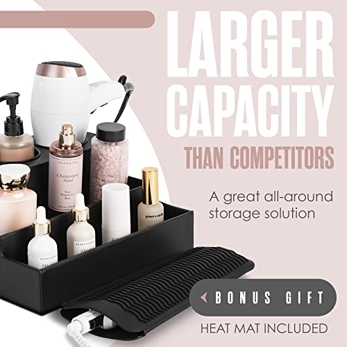 Hair Tool Organizer, 12” x 10.5”, 3 Tier, Silicone Mat C1304