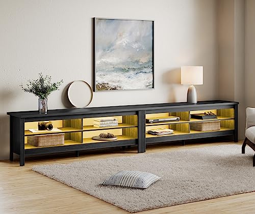 White 6 Cubby Wood TV Stand Y249229