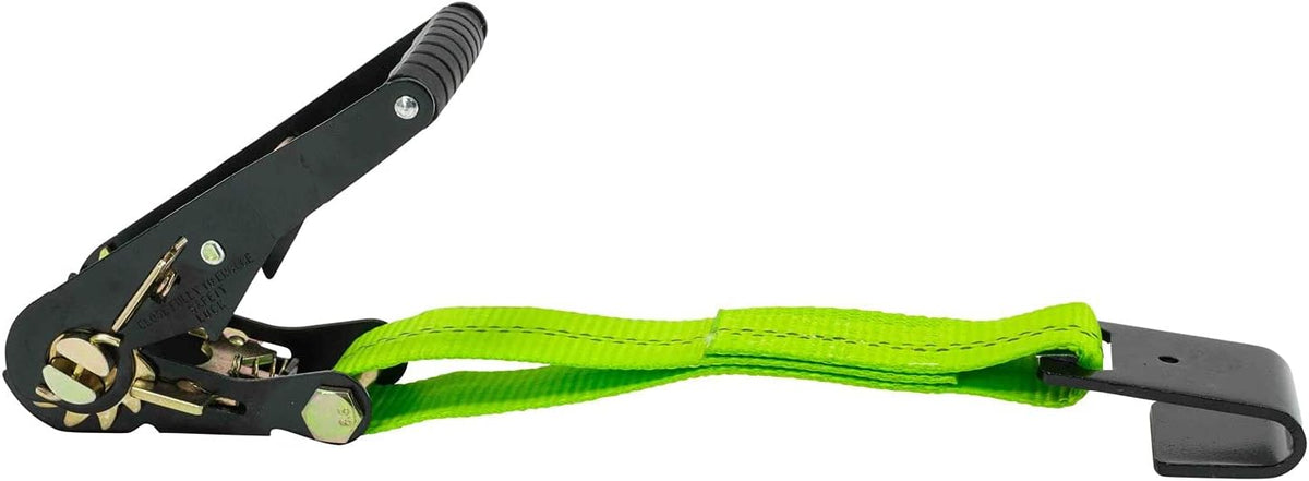2 x 8' Lasso Ratchet Strap with Flat Hook 4 Pack E652318
