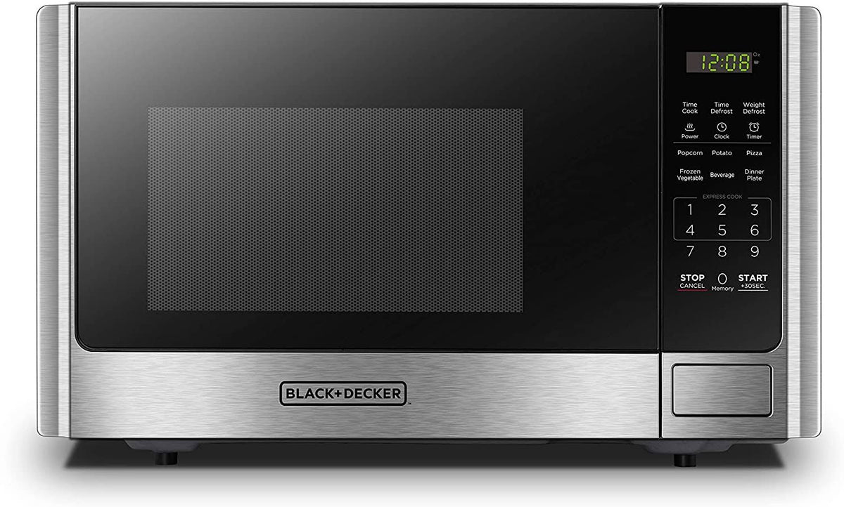 Stainless Steel Digital Microwave Oven 0.9 CU.FT T338