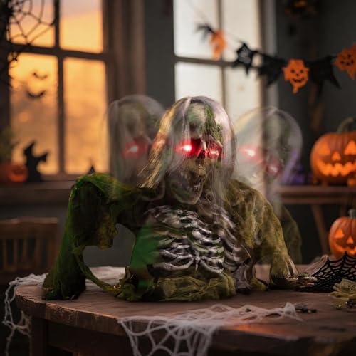 Animatronic Zombie Groundbreaker with Light and Sound H34501