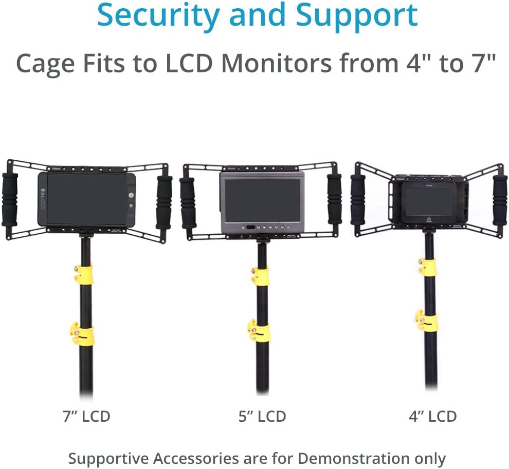 Director's Monitor Cage for 4 to 7 LCD Monitor Display J815