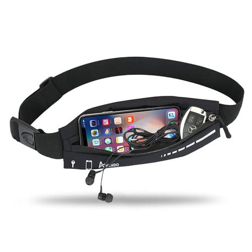 Slim Running Belt Fanny Pack Phone Holder Waist Belt for Workout Jogging Q8148