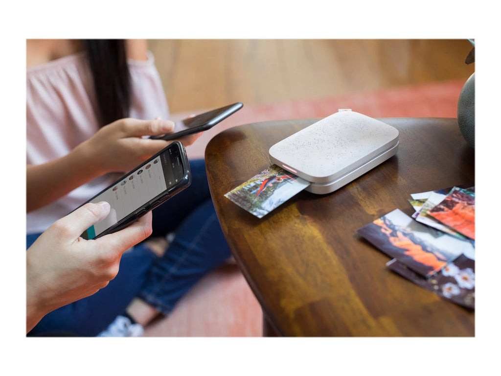 Portable Photo Printer Luna White L475