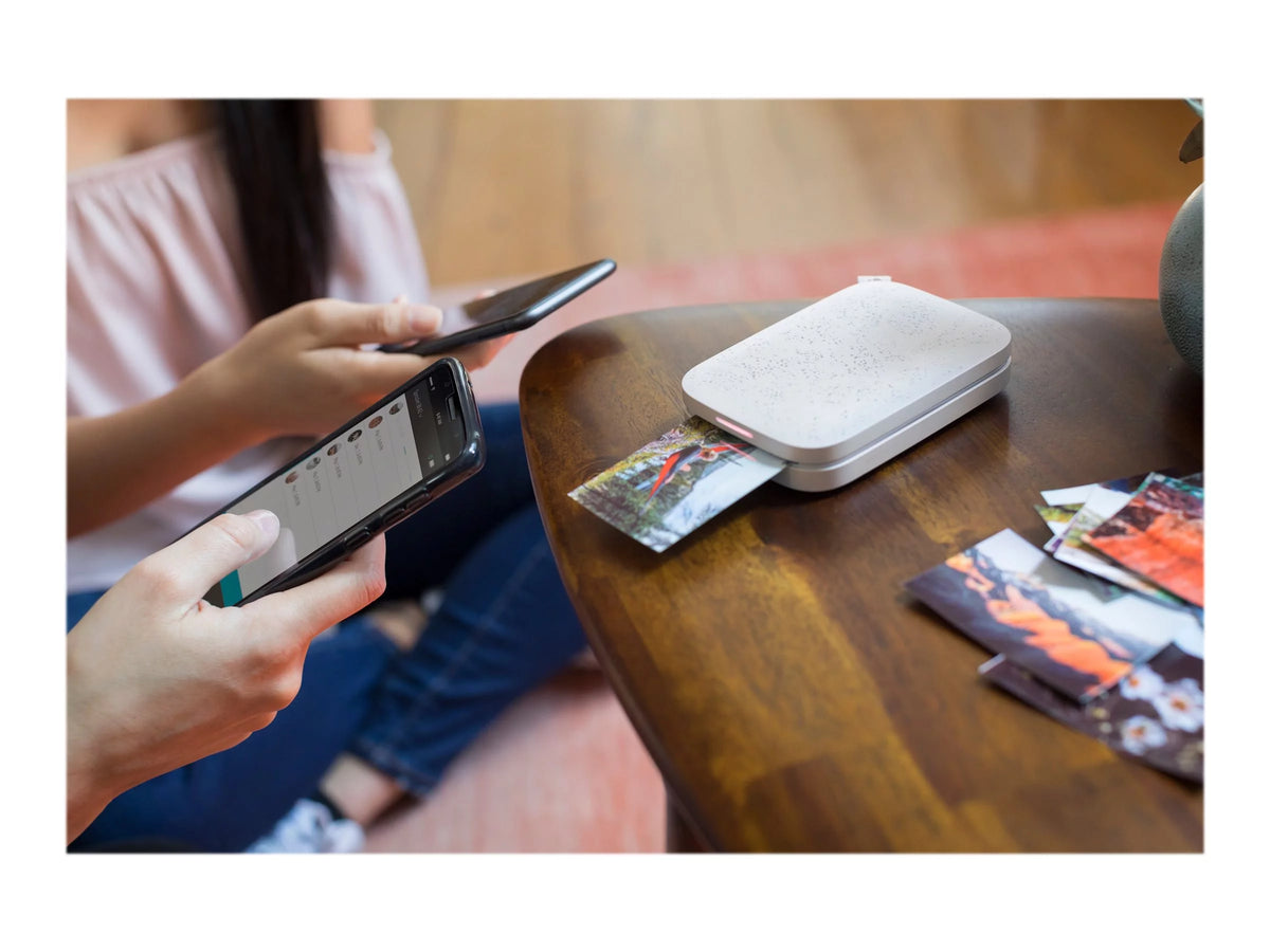 Portable Photo Printer Luna White L475