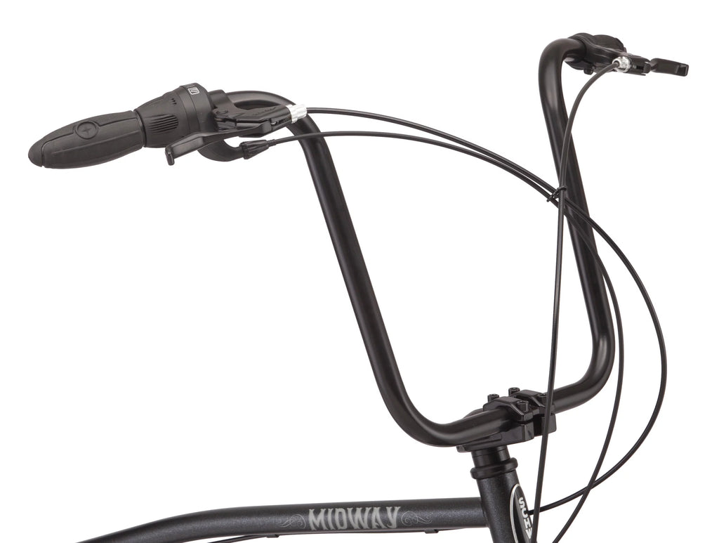 29-inch 7-speed Black Cruiser Bike E180