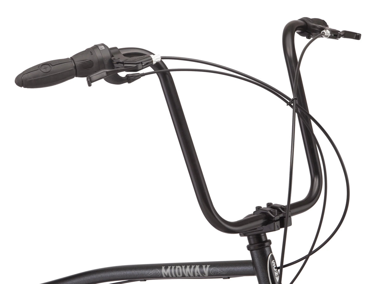 29-inch 7-speed Black Cruiser Bike E180