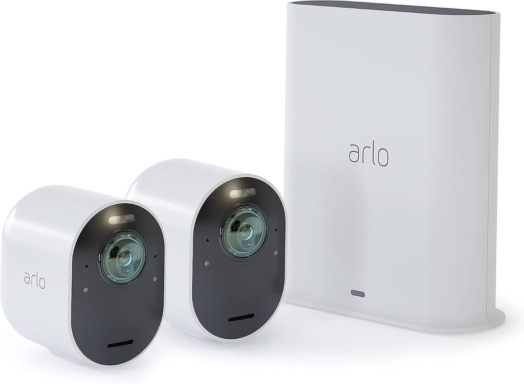 2 Camera 4K Wireless Security Camera System J51360