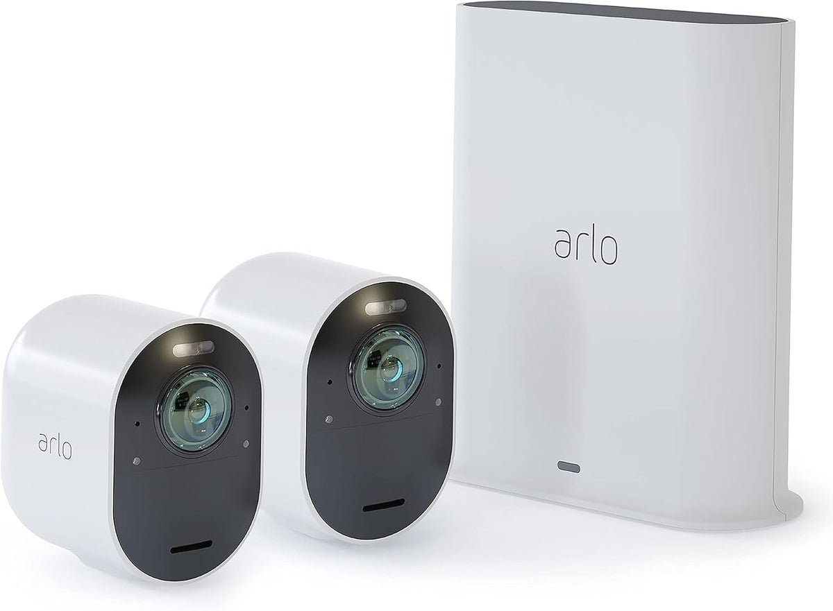 2 Camera 4K Wireless Security Camera System J51360