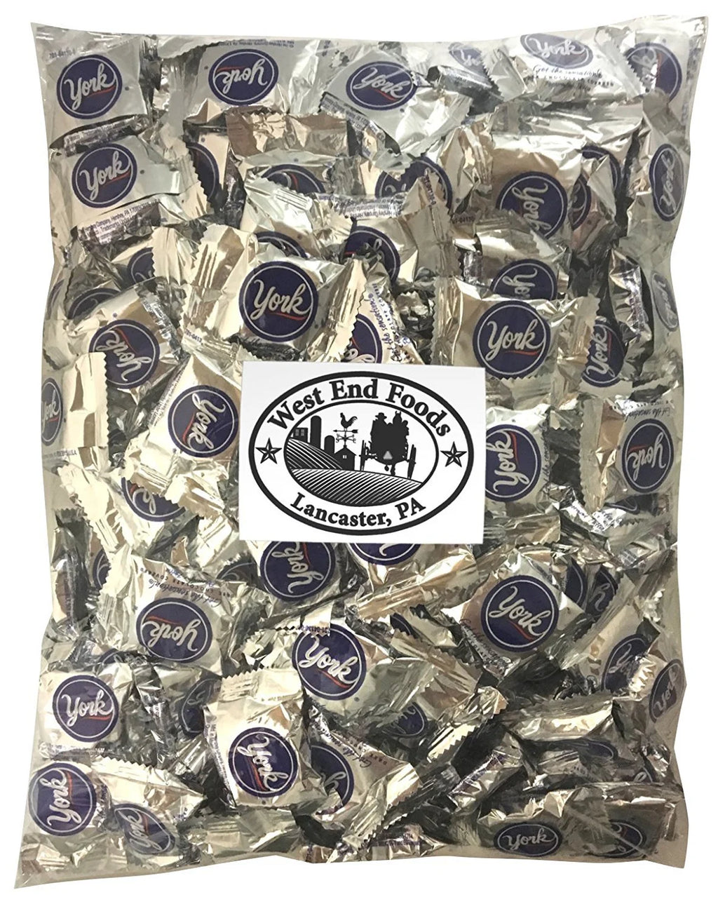 York Peppermint Dark Chocolate Patty Bulk Candy (5Lb) Y41869
