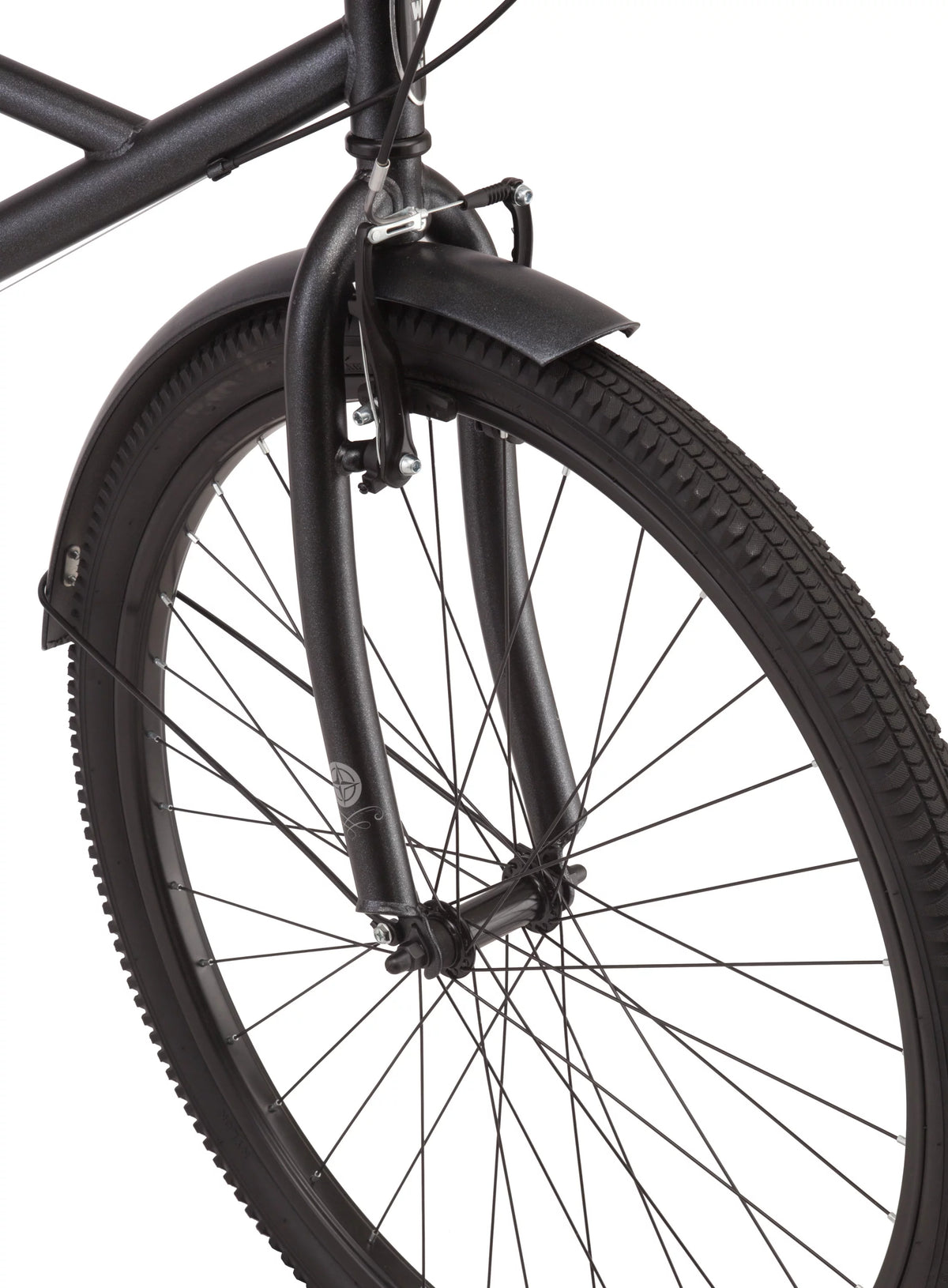 29-inch 7-speed Black Cruiser Bike E180