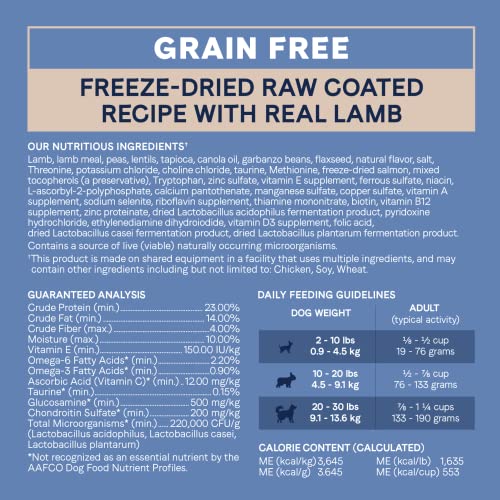 Freeze-Dried Raw Coated Dog Dry 10 lbs. D332