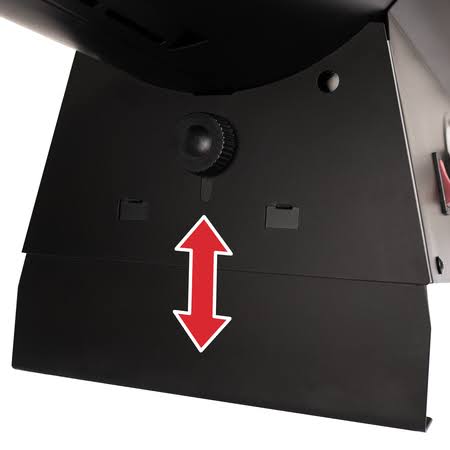 Black Portable Forced Air Propane Heater Y327610