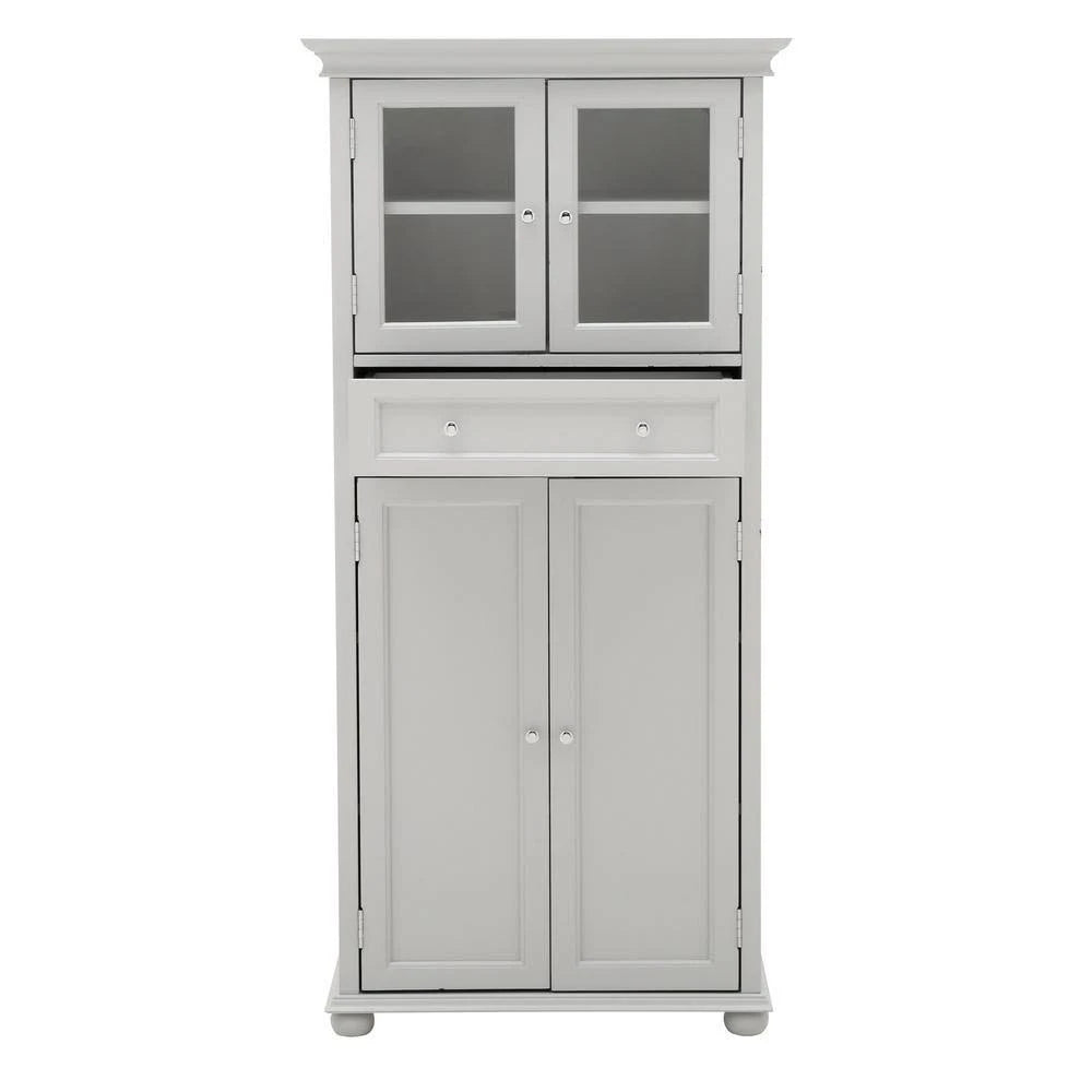 4-Door Tall Cabinet in Dove Grey J99738