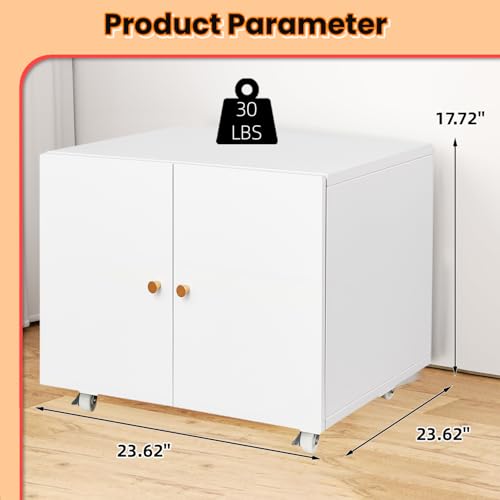 Black Metal Printer Cabinet with Storage K46889