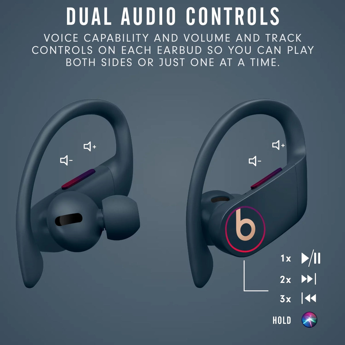 Navy Bluetooth True Wireless Earbuds with Charging Case Y63237