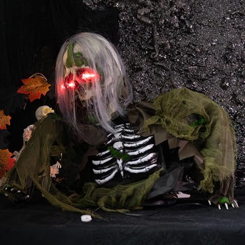 Animatronic Zombie Groundbreaker with Light and Sound H34501